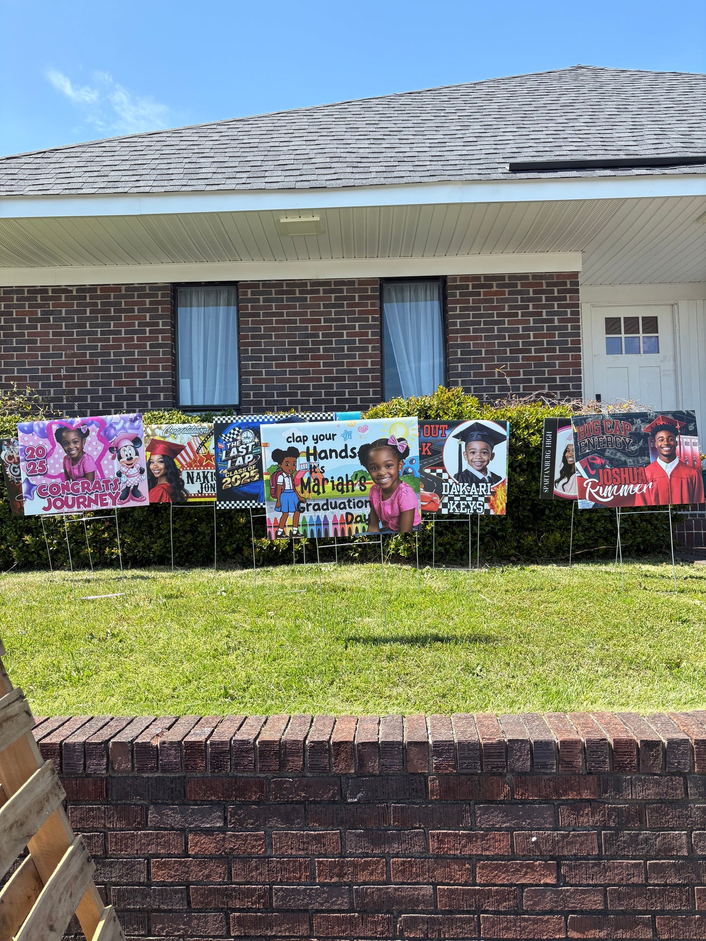 Yard Sign with Stake