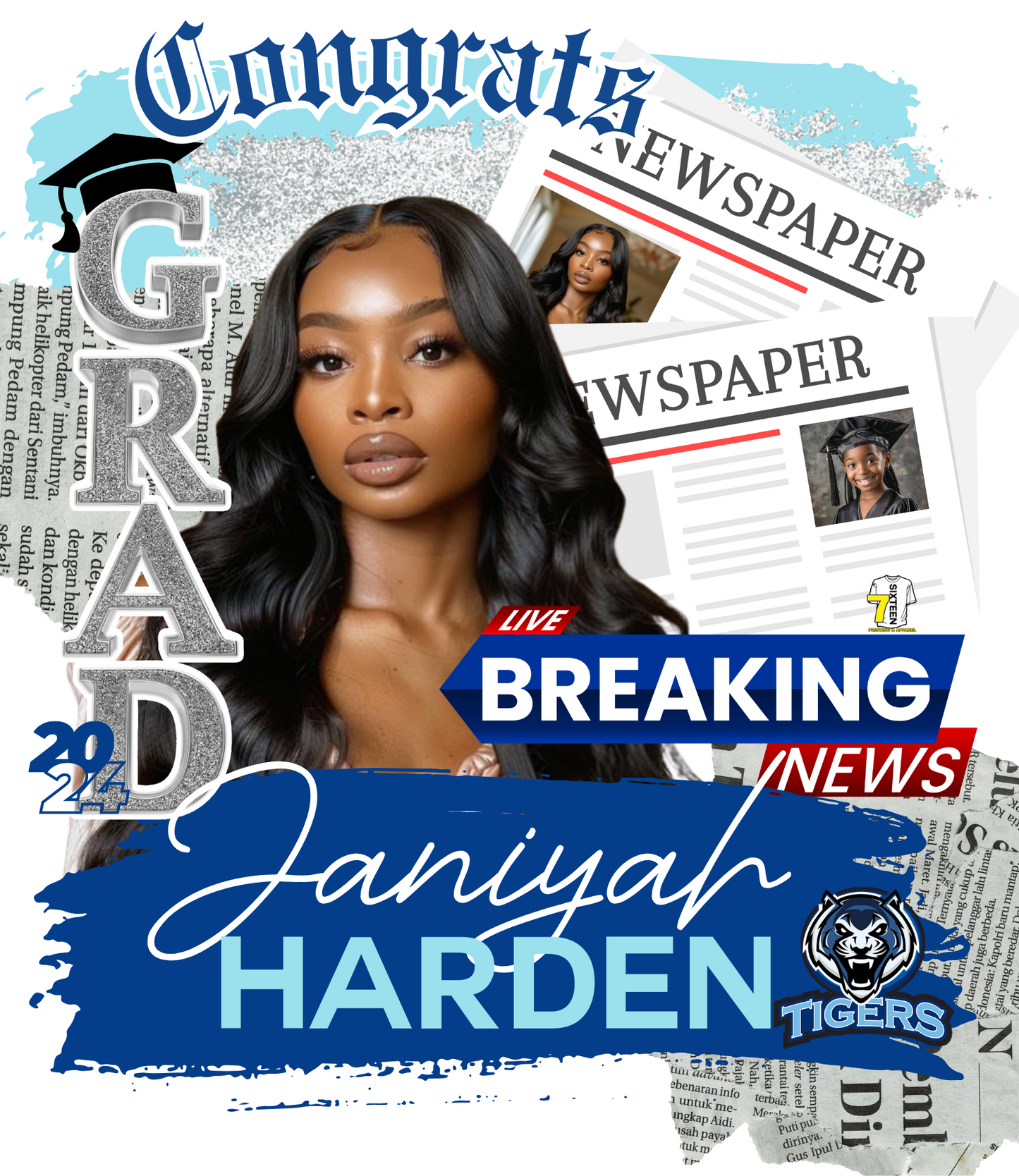 Breaking News Canva Template CANVA PRO ONLY!