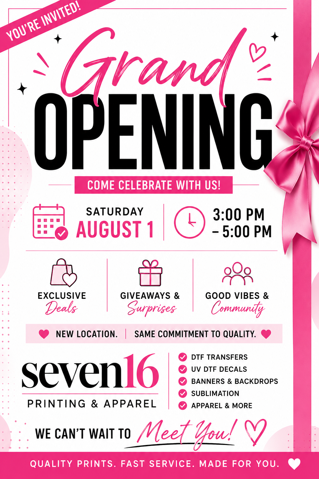 Grand Opening