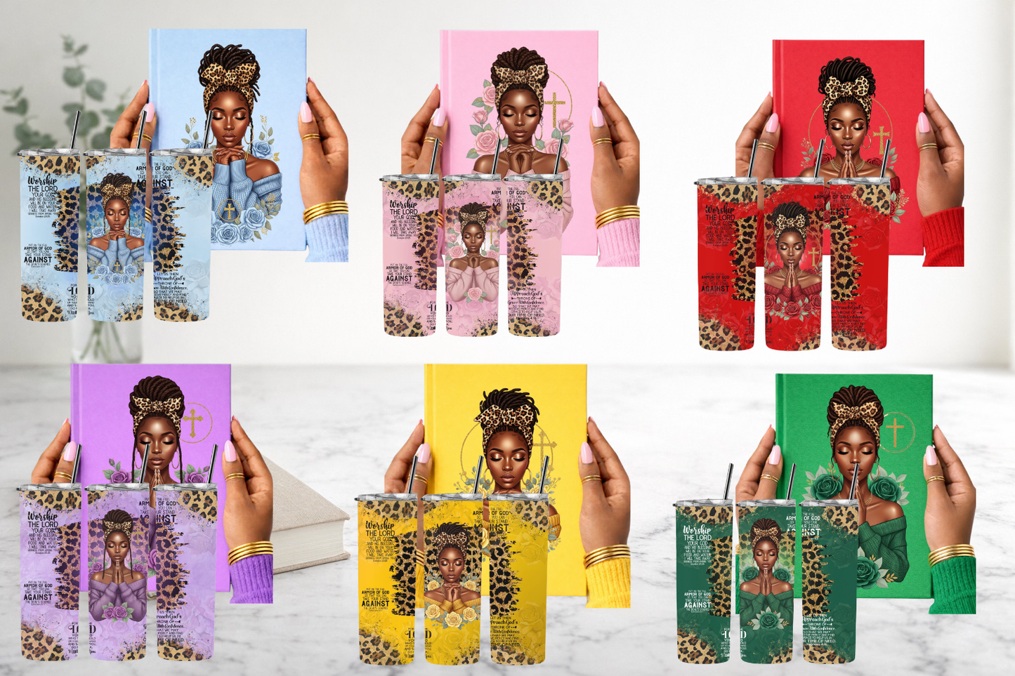 Prayer Women Set 3 Locs (DIGITAL ITEM NO PHYSICAL ITEM WILL SHIP)