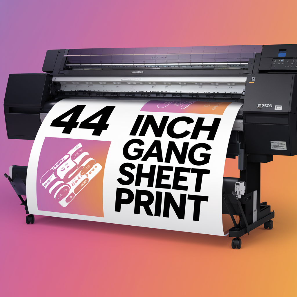 44 Inch Wide Sublimation Gang Sheet