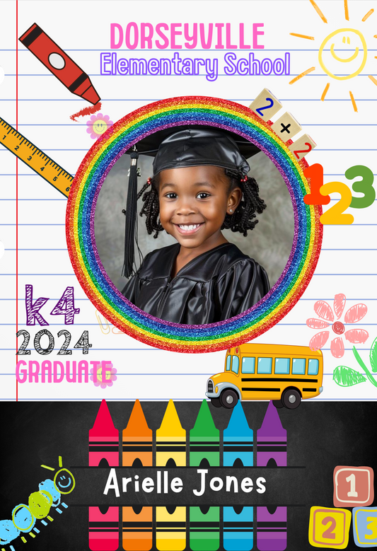 Kindergarten Canva Template