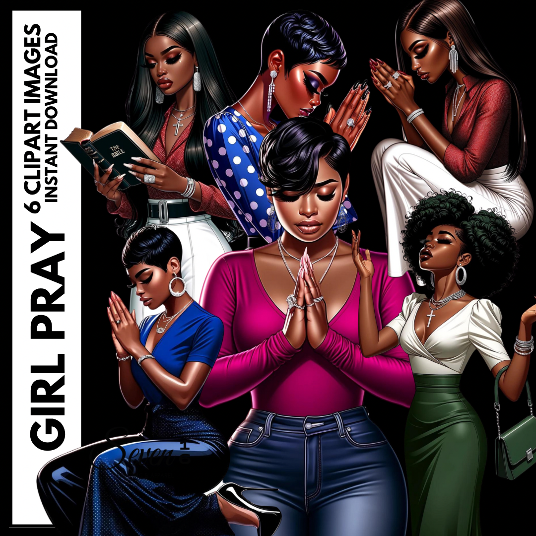 Girl Pray Version 3