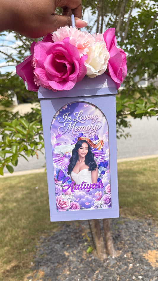 Dollar Tree Memorial Lantern Canva Pro Template