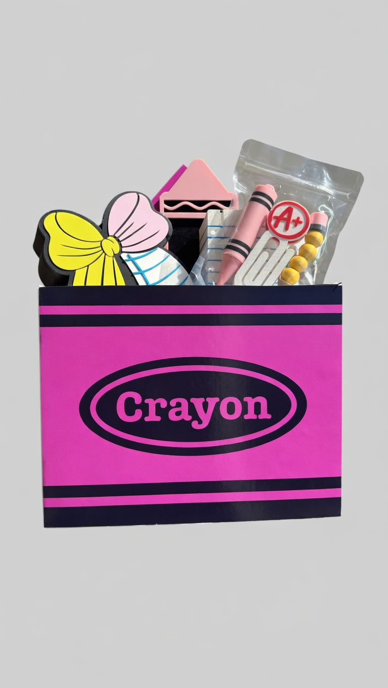 ✏️ Crayon & Pencil Box Template (Canva Pro)